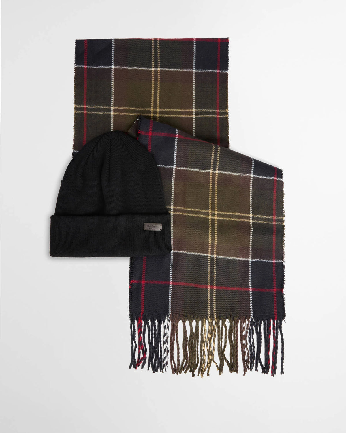 Barbour Set regalo con berretto Swinton e sciarpa Galingale