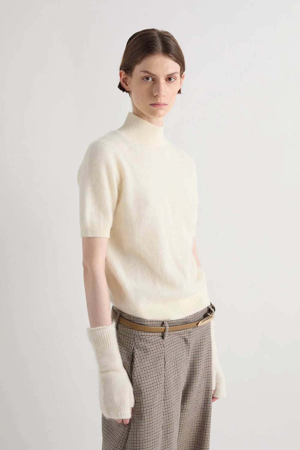 MEIMEIJ   MAGLIA IN PURA LANA CON COLLO ALTO