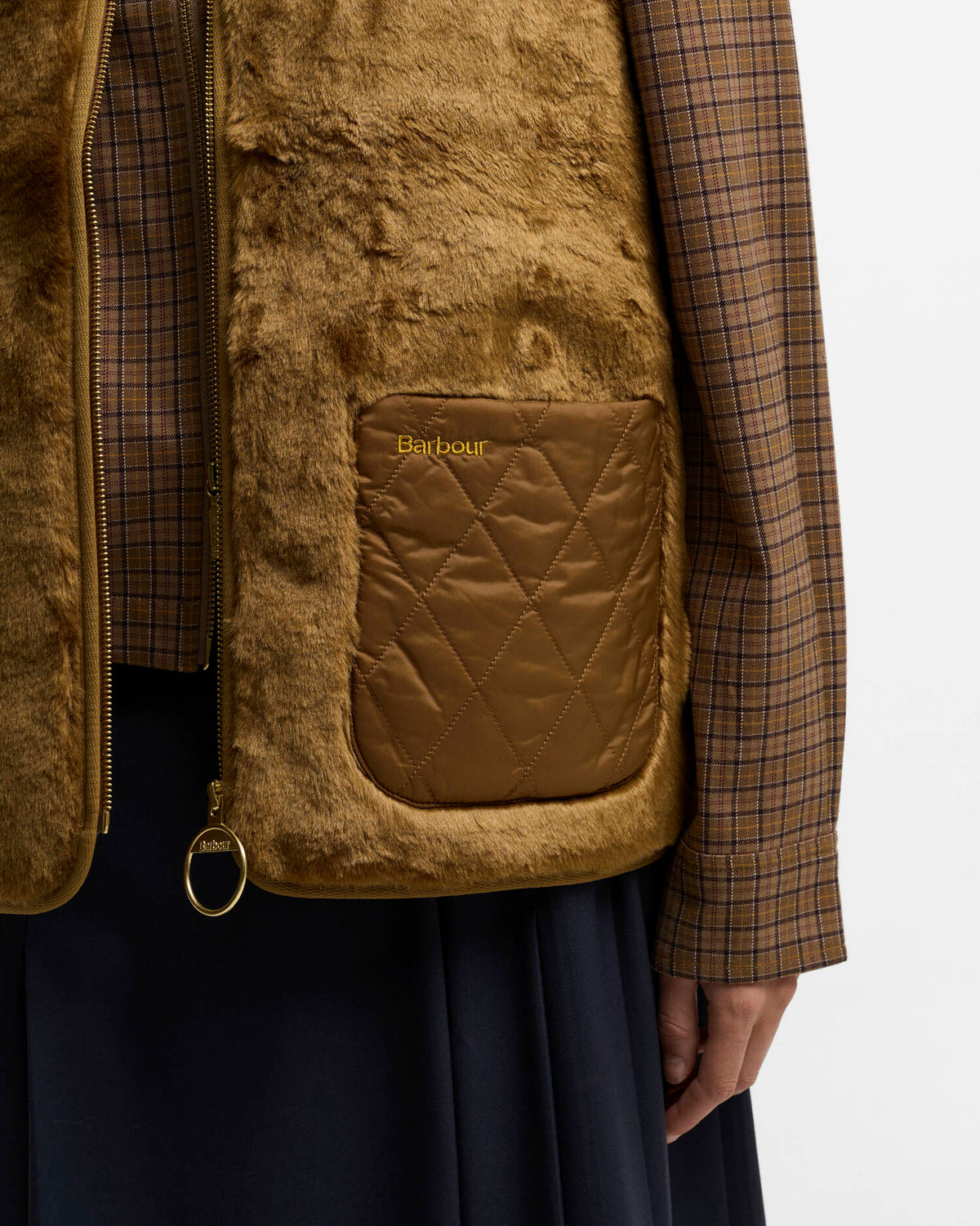 Gilet Karin in ecopelliccia