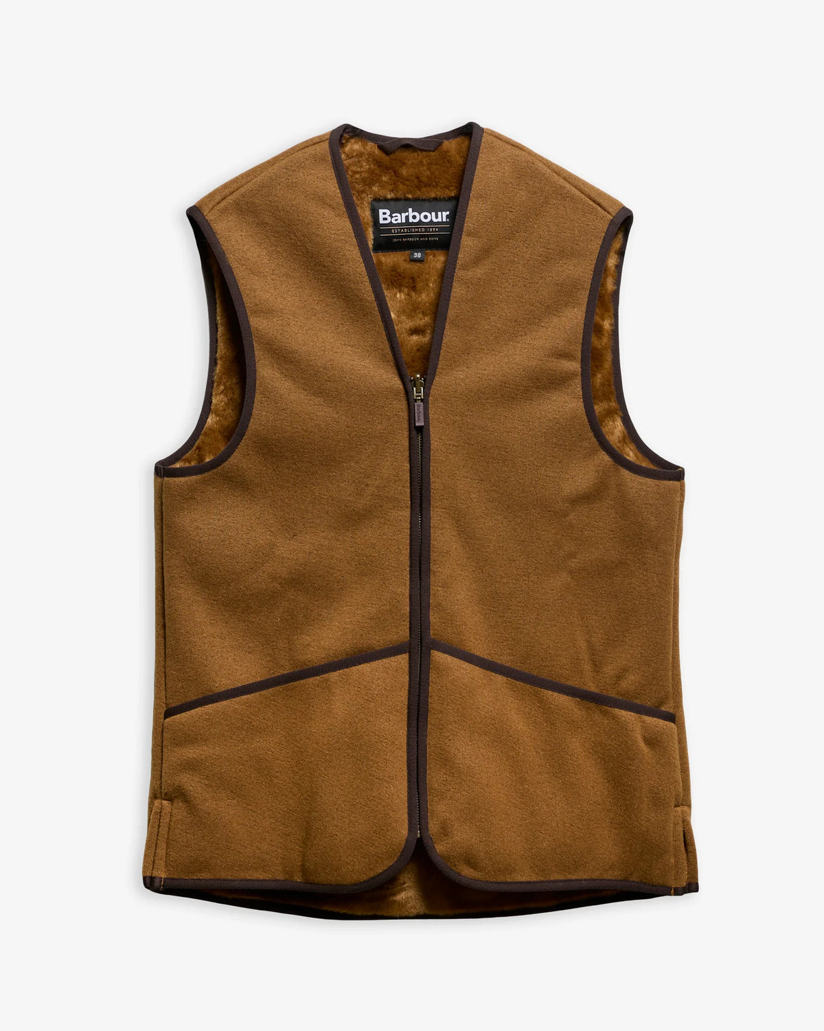 Barbour  Gilet/fodera in pile caldo con cerniera