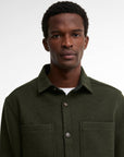 Barbour  Overshirt misto lana Marltown leggermente aderente