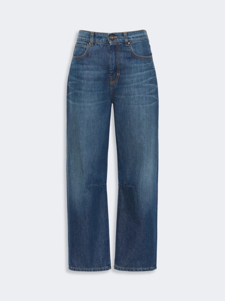 Max Mara Weekend Jeans 5 Tasche Denim Autentico
