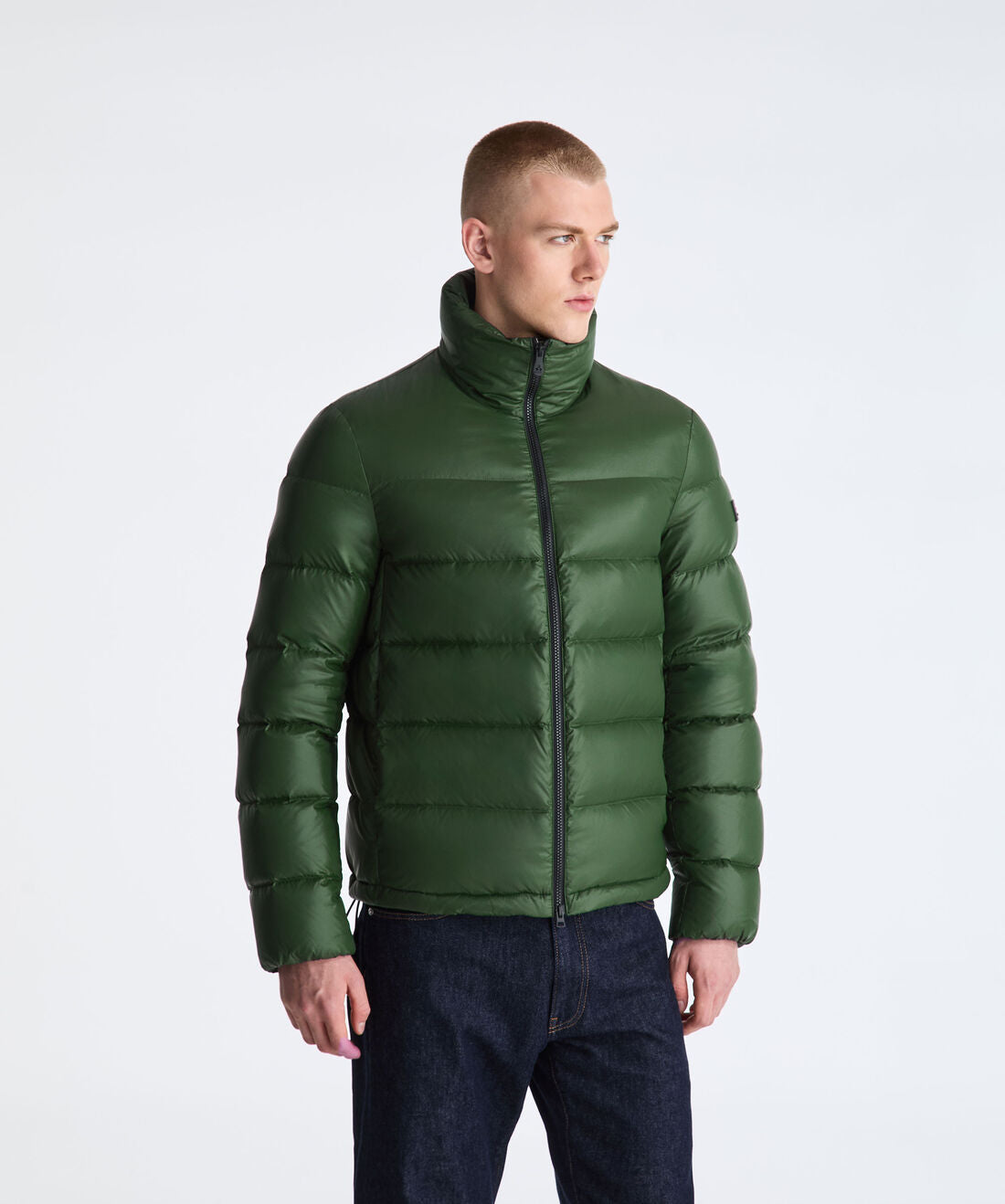 KEKE LKS GRS LINEAR Piumino in nylon lucente