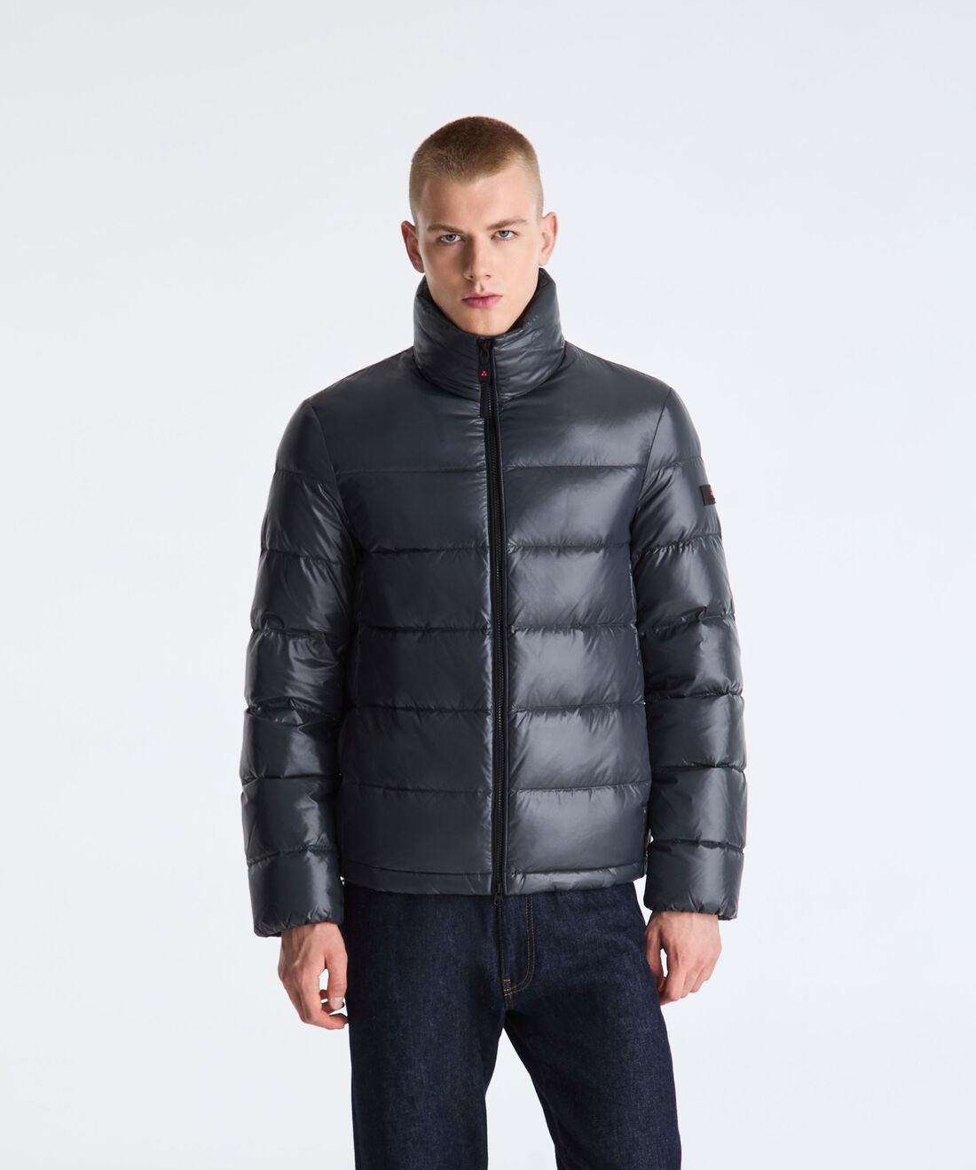 KEKE LKS GRS LINEAR Piumino in nylon lucente