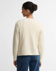 Maglione misto lana Ashdown con taglio morbido e lavorazione a trecce