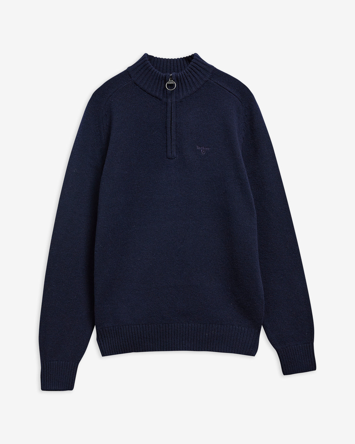 BARBOUR Maglione con zip corta Newtown