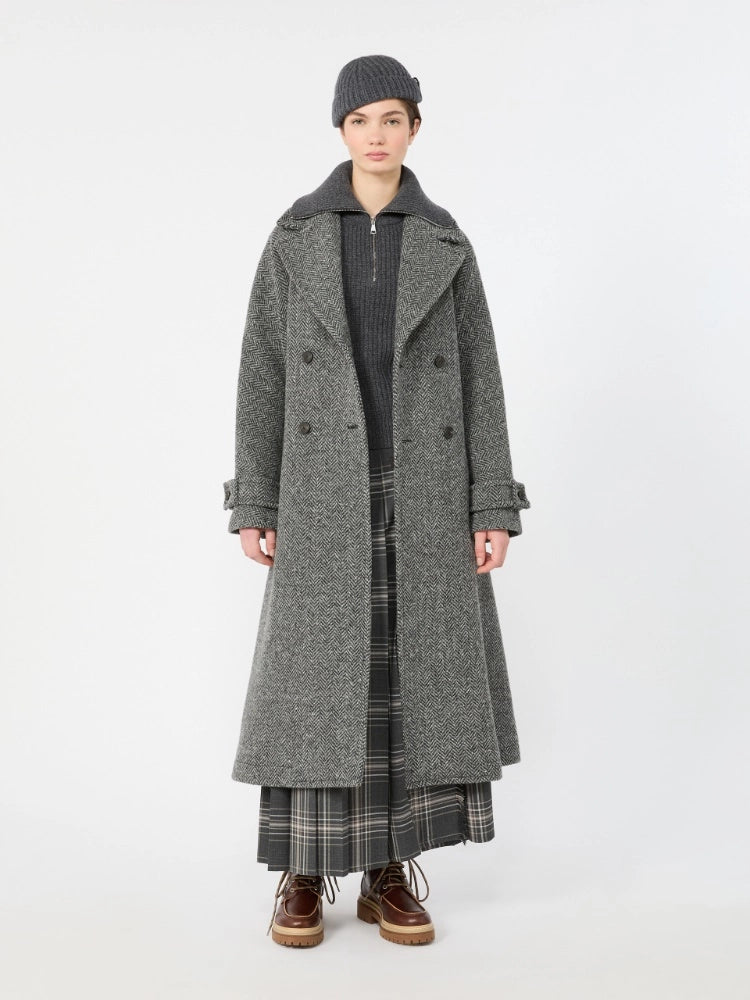 Max Mara Studio Maglia Dolcevita con zip in lana