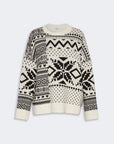 Max Mara Studio Maglia ampia in lana jacquard