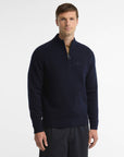 BARBOUR Maglione con zip corta Newtown