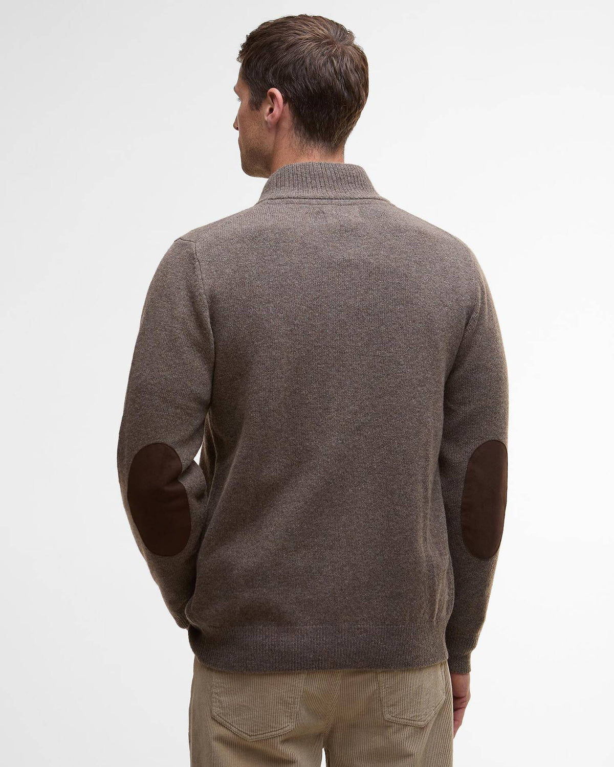 Barbour  Maglione con zip Patch