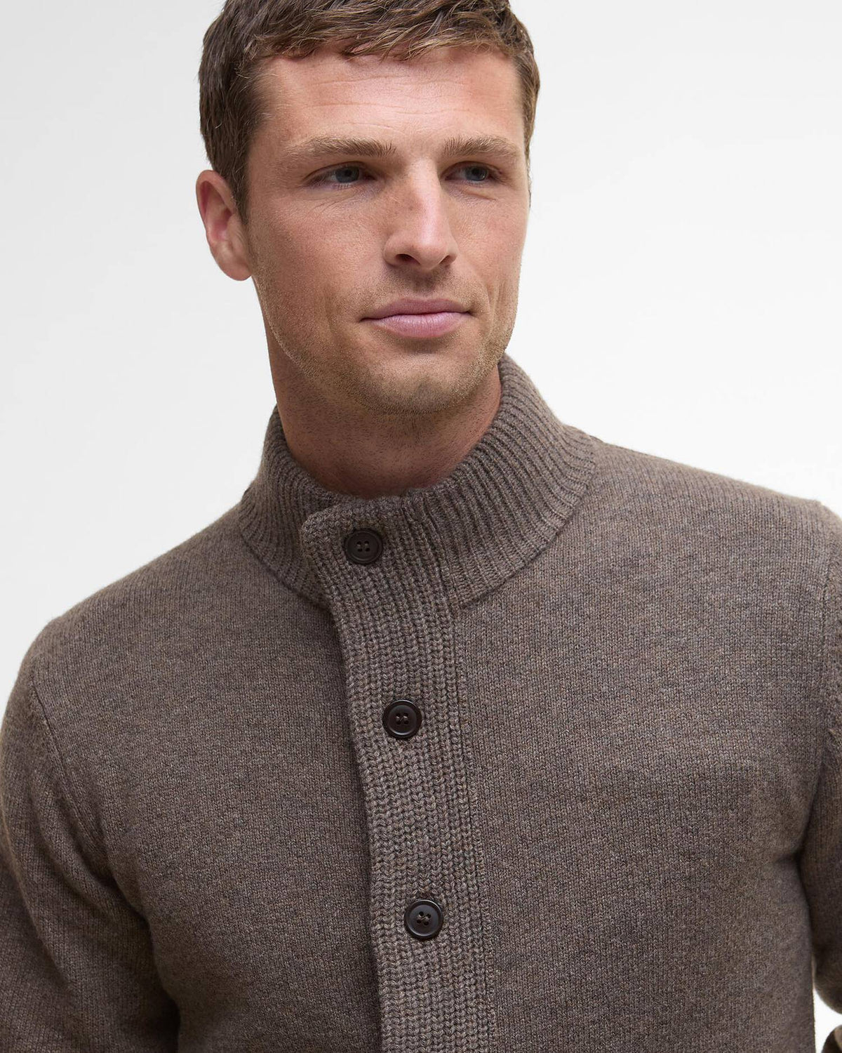 Barbour  Maglione con zip Patch