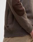 Barbour  Maglione con zip Patch