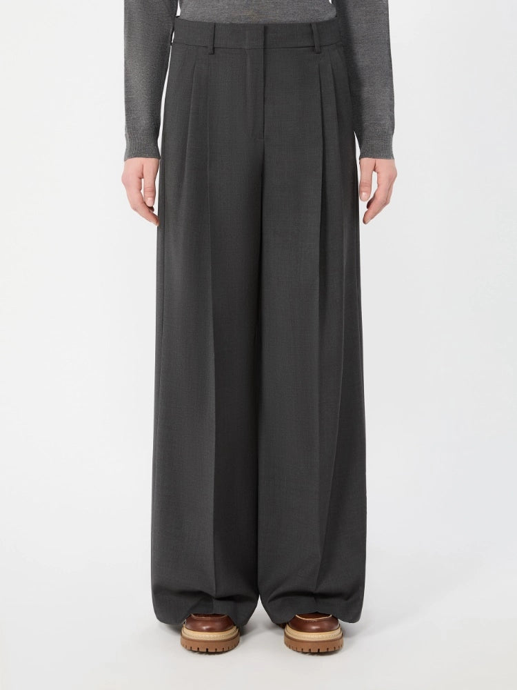 Max Mara Studio  Pantalone in tela di lana