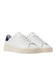 D.A.T.E. SNEAKERS M441-SO-CA-WL-WL WHITE-BLUE Bianco/blu