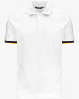 K-WAY POLO UOMO K1125BW 001 Bianco
