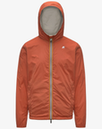 K-WAY GIACCA REVERSIBILE UOMO K2124EW C01 Beige/arancio