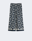 MAXMARA WEEKEND PANTALONE IN SETA WKDOTTICO 001 Multicolor