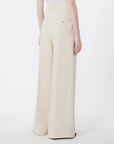 MAXMARA WEEKEND PANTALONI A GAMBA LARGA WKDVELIERO 004 Beige