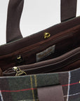 Borsa tote Turnberry in tartan