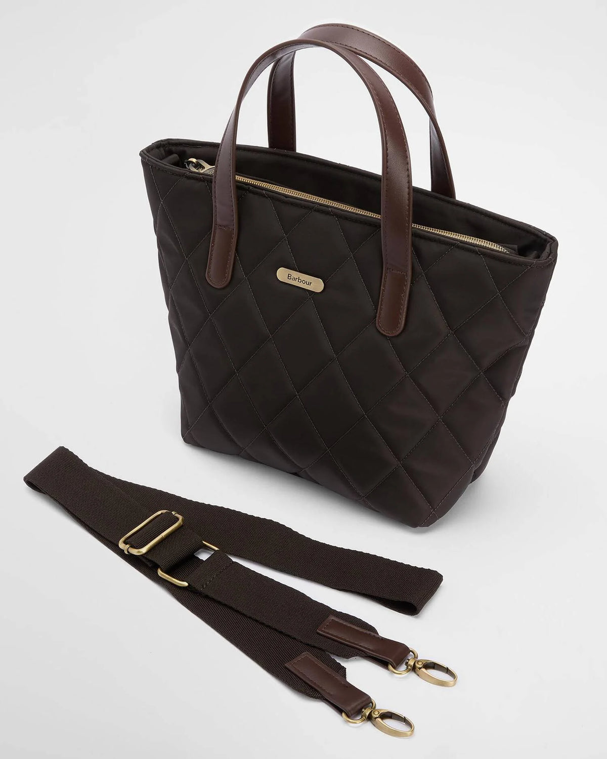 Mini-borsa tote trapuntata