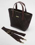 Mini-borsa tote trapuntata