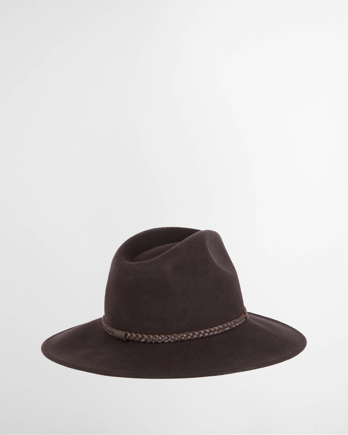 Barbour Cappello Fedora Tack Cioccolato
