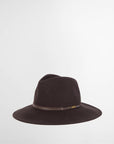 Barbour Cappello Fedora Tack Cioccolato