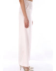TWINSET PANTALONE IN DUCHESSE 261TP2417 00570 Rosa