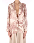 ALYSI BLAZER IN SATIN 116814/P6031 CP Cipria