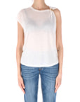 KOCCA T-SHIRT CON DETTAGLIO CELIDONIA 60725 Latte