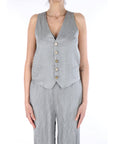 ALYSI GILET 116258/P6204 GR Grigio
