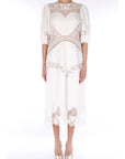 TWINSET ABITO IN MISTO LINO 261TT2240 00001 Bianco