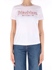 MAXMARA STUDIO T-SHIRT MSTPUGNAL 001 Bianco