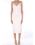 TWINSET ABITO LUNGO IN DUCHESSE 261TP2416 00570 Rosa
