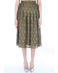 MAXMARA STUDIO GONNA IN PIZZO MSTAIRONE 001 Verde