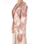 ALYSI BLAZER IN SATIN 116814/P6031 CP Cipria