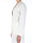 TWINSET GIACCA IN LINO 261TP2453 00059 Madreperla