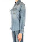 ROY ROGER'S CAMICIA DENIM DONNA RND90321CR89A099 C0999 Denim