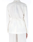 TWINSET GIACCA IN LINO 261TP2453 00059 Madreperla