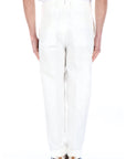 BERWICH PANTALONE ZG1802CHIAIA WHITE Bianco