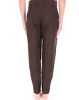 BERWICH PANTALONE ZG1802CHIAIA DKBROWN Marrone