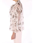 MAXMARA STUDIO BLUSA IN CHIFFON MSTETERE 003 Multicolor