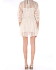TWINSET ABITO IN PIZZO 261TP2543 00059 Madreperla