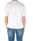 TWINSET T-SHIRT CON STAMPA  261TE2090 13328 Avorio