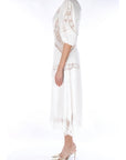 TWINSET ABITO IN MISTO LINO 261TT2240 00001 Bianco