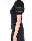 TWINSET T-SHIRT CON PIZZO FLOREALE 261TT2260 00006 Nero