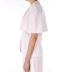 TWINSET GIACCA IN MISTO LINO 261TP2450 00570 Rosa