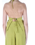 TWINSET GILET IN MISTO LINO  261TT2551 12117 Avocado