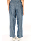 ROY ROGER'S PANTALONE RND90281D7380021 C0090 Indaco