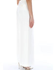 TWINSET PANTALONE MISTO LINO 261TP2454 00059 Madreperla